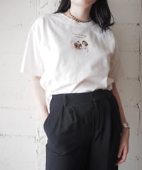 Dog Print T-Shirt WH