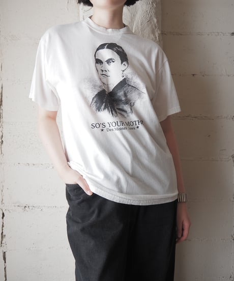 So's Your Mather Des Moines T-Shirt WH BK