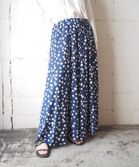 Polka Dot Flare Maxi Skirt NVWH