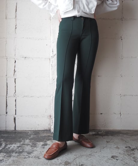 1970's Lee Polyester Center-Crease Flare Pants GN
