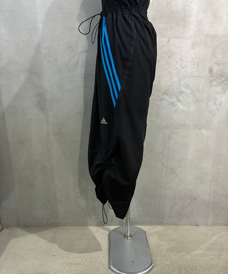 REMAKE adidas Drawstring Track Skirt BKBL