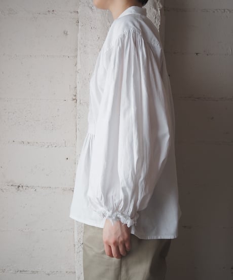 1970's Volume Sleeve Tyrolean Shirt WH