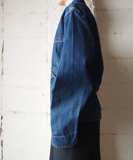 1970-80's OSH KOSH B'GOSH Denim Zip Up Work Jacket BL