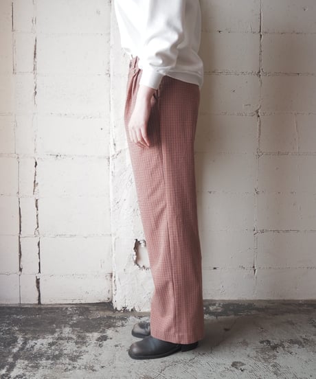 Multi Color 2 Tuck Wide Pants BR RE