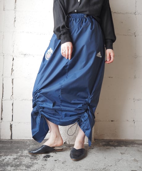 Remake adidas Drawstring Track Pants→Skirt NV