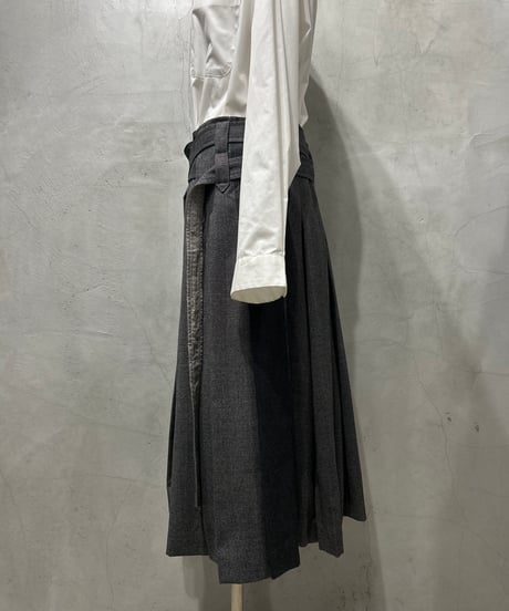 KENZO Hakama Pleated Skirt GR