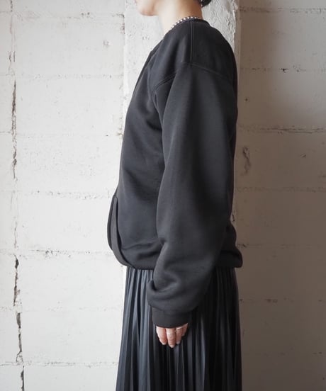 REMAKE Collarless Zip Up Blouson BK
