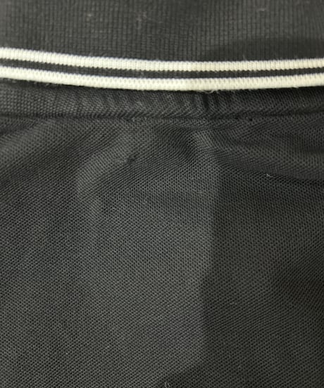 MONCLER Logo Patch Polo Shirt BK WH