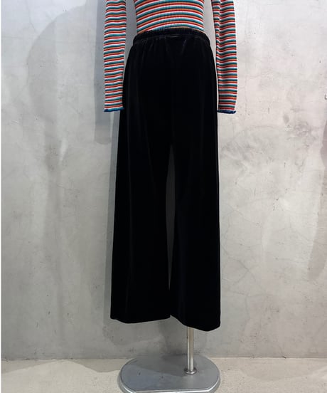 Velour Easy Pants BK