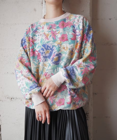 Flower Pattern Sweat PI