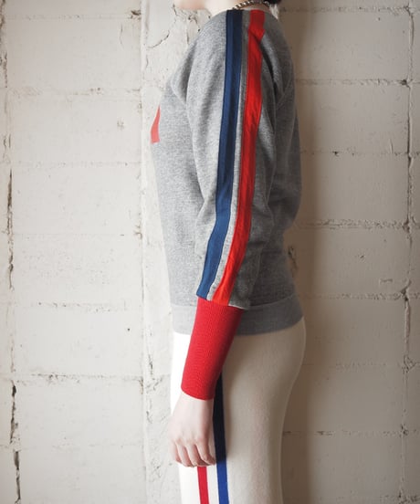 "USA" Line Sleeve Sweat GRREBL