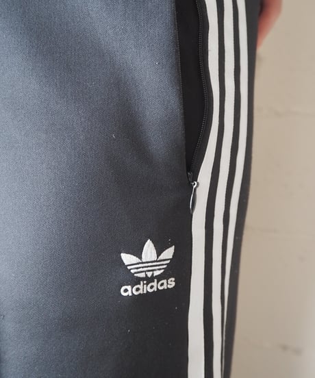 adidas Wide Tuck Pants BK WH