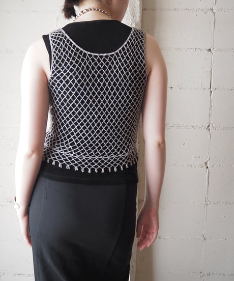 Beads Crochet Vest SV