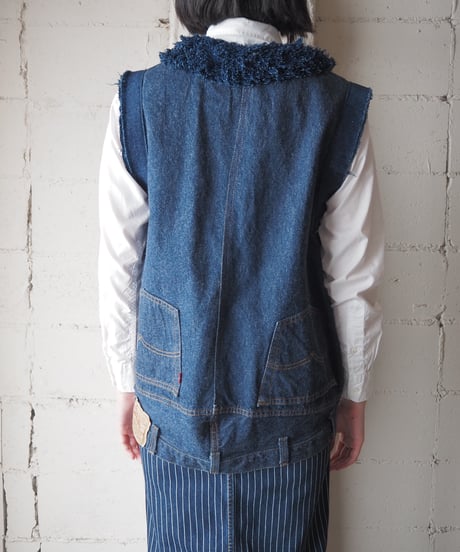 REMAKE Levi's Fringe Vest NV