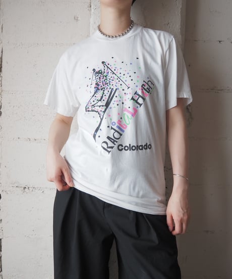 1980-90's Radical High Print Tee WH