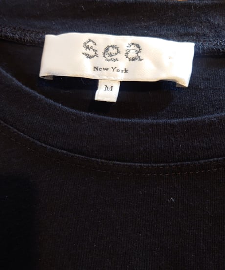 sea New York Lantern Sleeve Tee BK