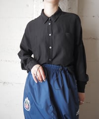 Drop Shoulder Loose Fit Shirt BK