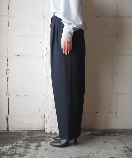 LAUREN RALPH LAUREN Made in USA 2 Tuck Wool Slacks NV