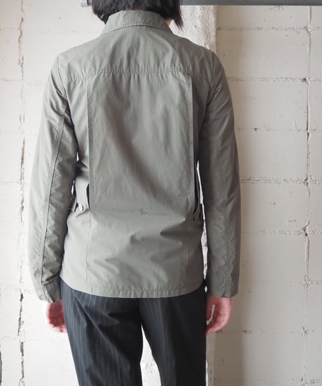 KENZO JEANS Rounded Collar Zip Up Jacket KA