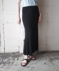 Pencil Easy Long Skirt BK