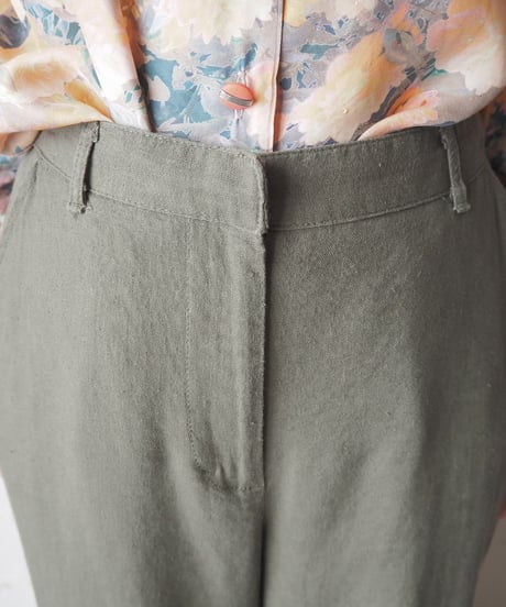 MAX STUDIO Linen Rayon Wide Pants KA