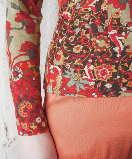 KENZO Flower Print Mock Neck Cutsewn KARE