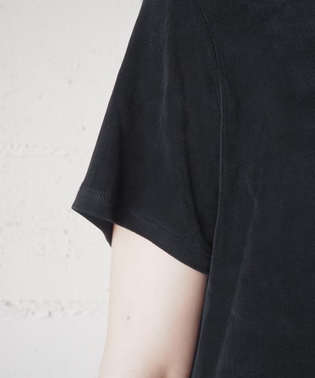 S/S Easy Long Dress BK