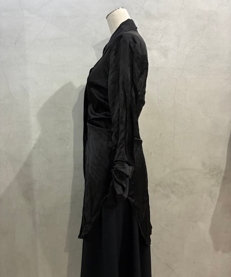 alexander wang Drape Design Rayon Shirt BK
