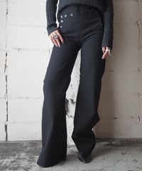 US NAVY Wool Sailor Pants BK