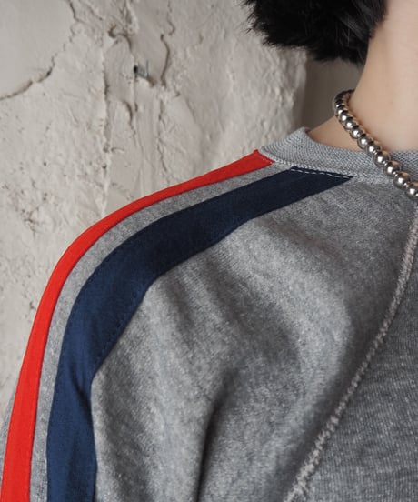 "USA" Line Sleeve Sweat GRREBL