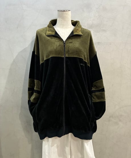 pierre cardin Velour Track Jacket BK KA