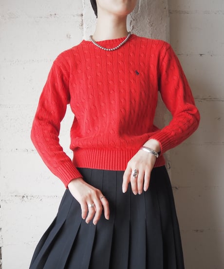 Ralph Lauren Cotton Cable Sweater RE