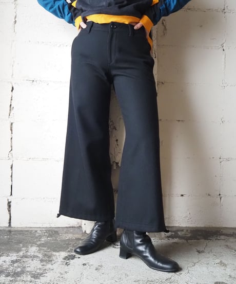 tricot COMME des GARÇONS Wool Blend Wide Pants BK