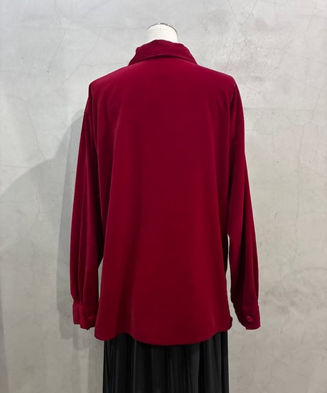 L/S Velvet China Shirt RE