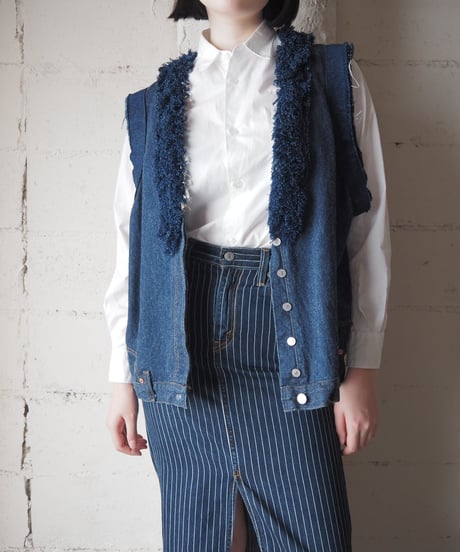 REMAKE Levi's Fringe Vest NV