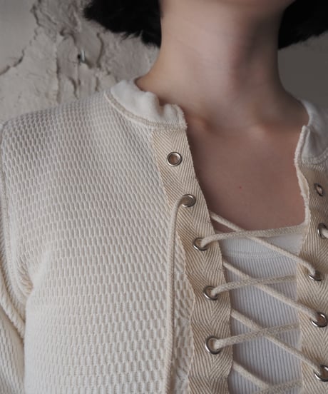 REMAKE Vintage Lace Up Thermal IV