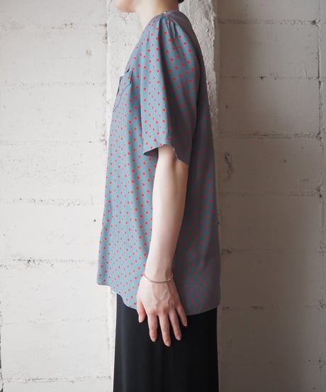 Mondi Short Sleeve Polka Dot Shirt GR RE