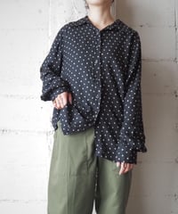 DOCKERS Small Pattern Rayon Shirt BK