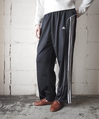 adidas Side Snap Track Pants BK WH