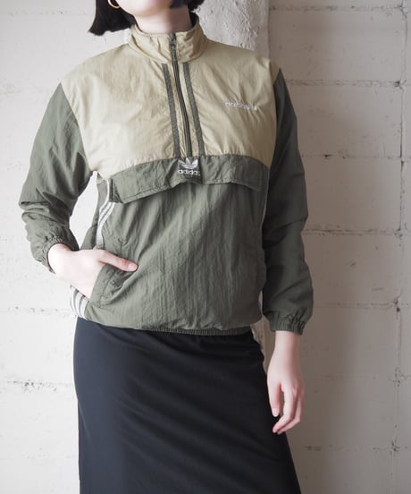 adidas Bicolor Half Zip Pullover Jacket KAYGN