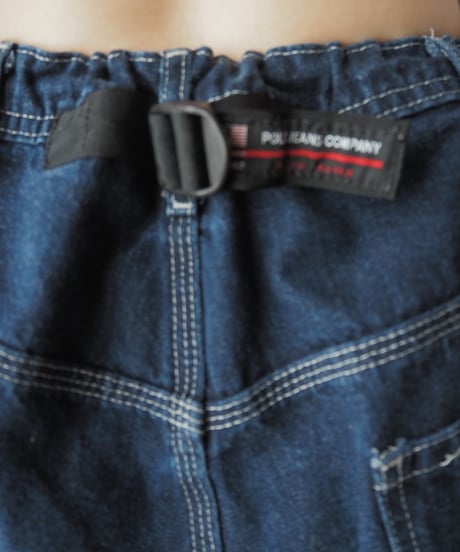 REMAKE POLO JEANS CO. Drawstring Denim Shorts BL
