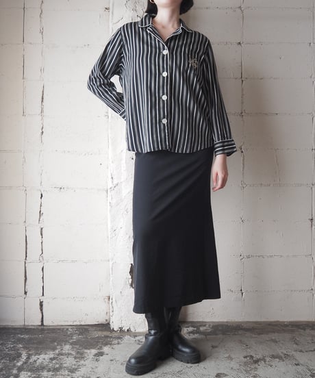LAUREN Ralph Lauren Stripe Pajama Shirt BKWH