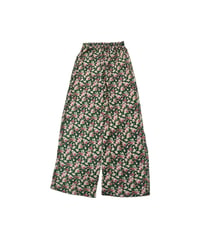 Flower Pattern Sheer Easy Pants GNPI