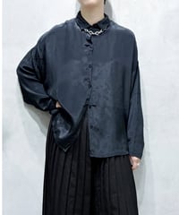 DIESEL Back Lace Up Rayon Shirt BK