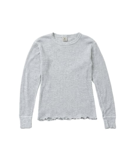 Remake Vintage Ruffled Hem Thermal LGR