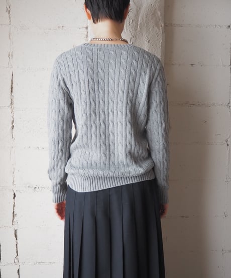 Ralph Lauren Cotton Cable Sweater GR