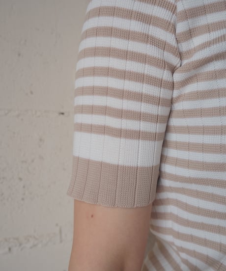 1970's Border S/S Knit BEIV