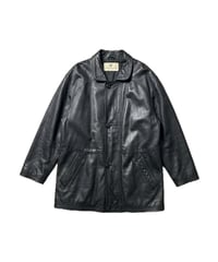 PIERRE BALMAIN Lamb Leather Jacket BK