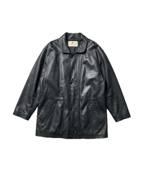 PIERRE BALMAIN Lamb Leather Jacket BK