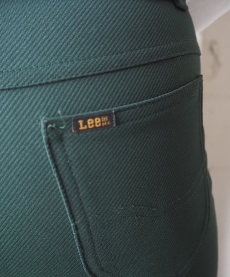 1970's Lee Polyester Center-Crease Flare Pants GN